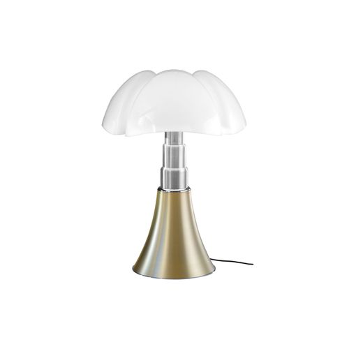 Martinelli Luce - Table lamp Pipistrello - Gold - Satin brass - Designer Gae Aulenti