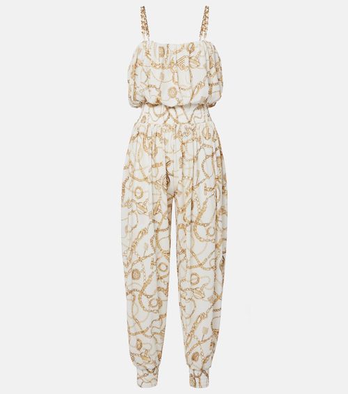Chain printed jumpsuit