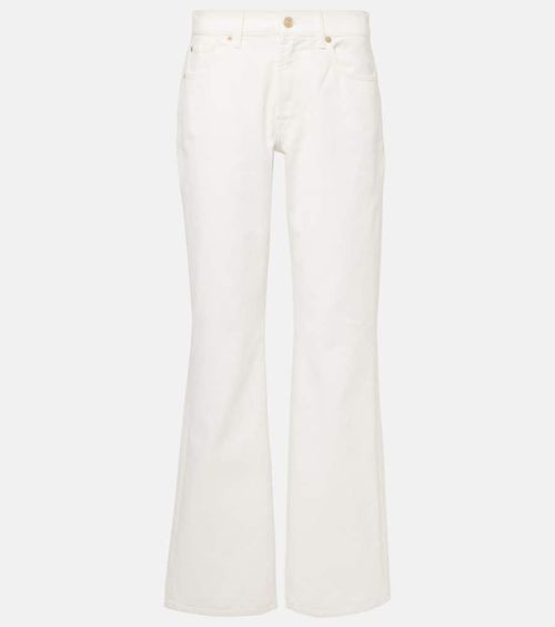 Tess cotton and hemp straight pants