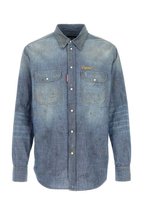 Canadian Denim Shirt — Navy