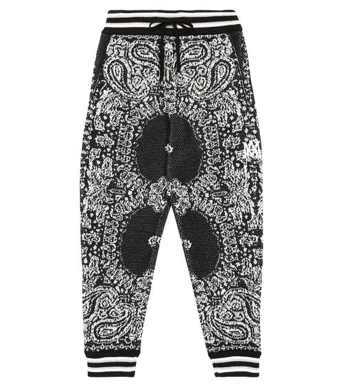 Amiri Kids Cotton and cashmere sweatpants