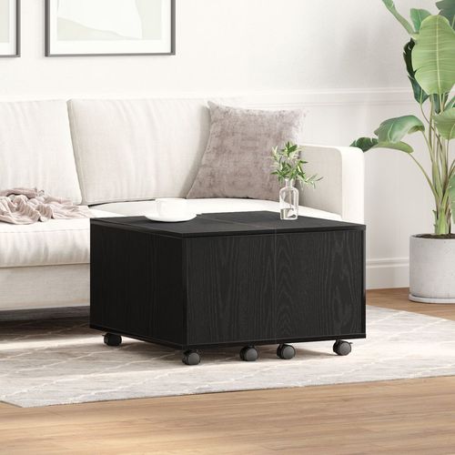Coffee Table - Black Oak, 60x60x38 cm, Made of Engineered Wood