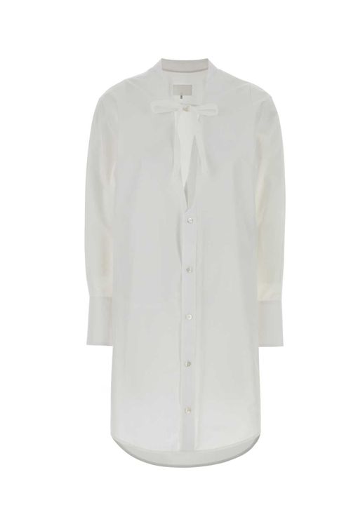 Dress Shirt Dress — White