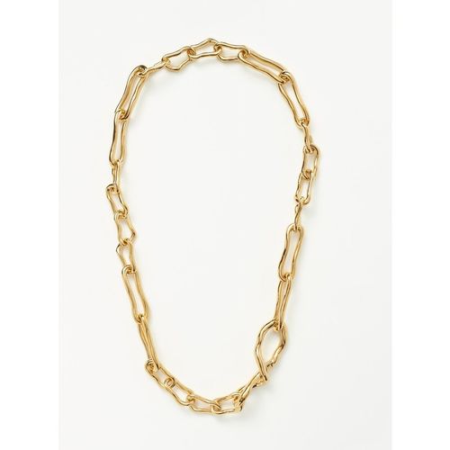 Molten Twisted Infinity Chain Necklace