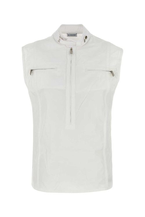 White Cotton Vest