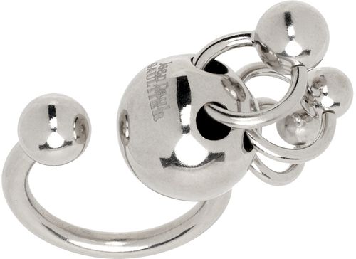 Jean Paul Gaultier Silver Piercing Ring