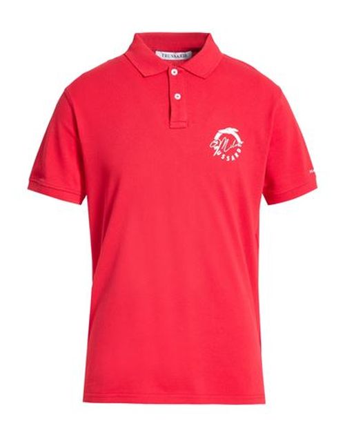 Man Polo shirt Red Size M Cotton