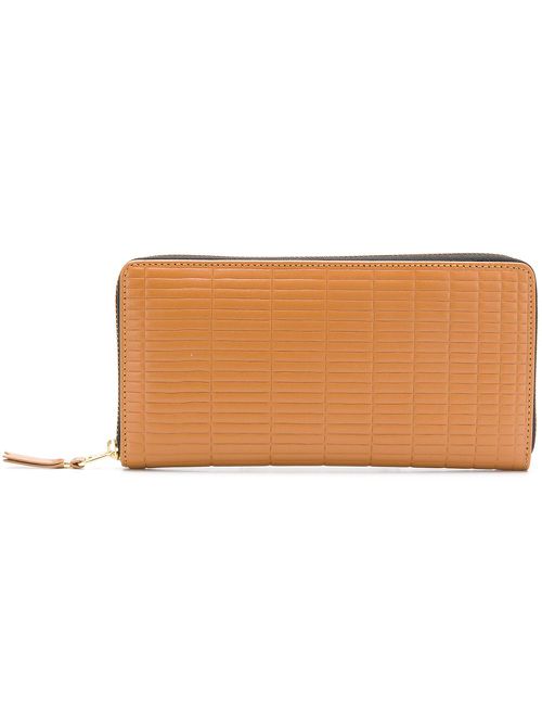 Brick Line wallet - Brown