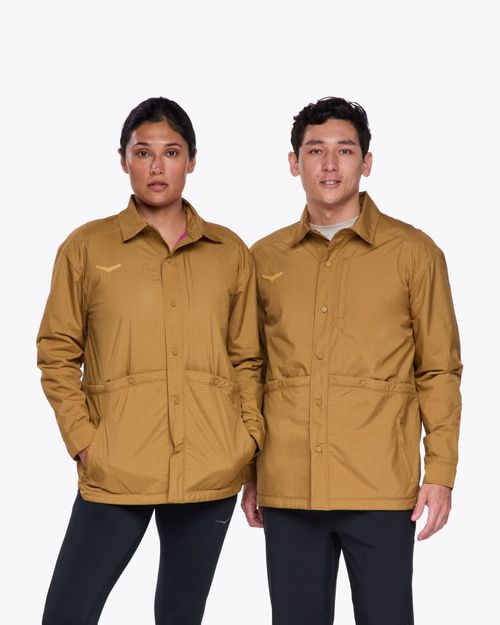 HOKA Outtrail Shirt Jacket in Honey