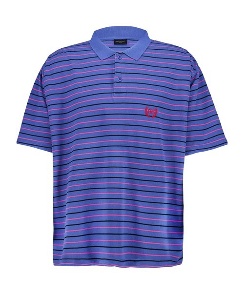 Laurel Classic Pique Striped Polo Shirt