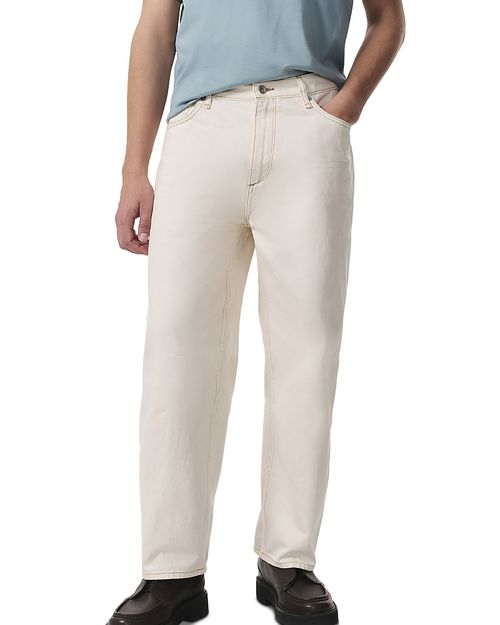 RbBAGGY Fit Authentic Rigid Jeans in Ecru