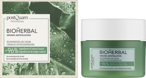 Crema viso rivitalizzante, da giorno PostQuam Bioherbal Regenerating Day Crea