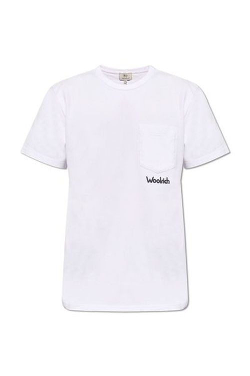 Woolrich Logo Detailed Crewneck T-Shirt