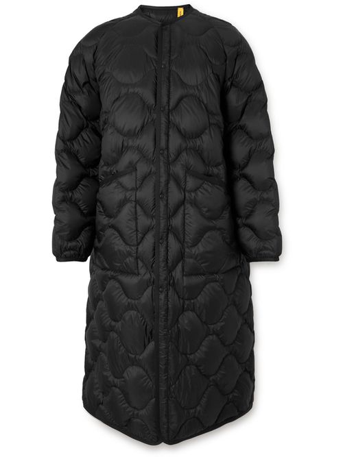 4 Moncler Hyke Quilted Ripstop Down Jacket - Men - Black - 3