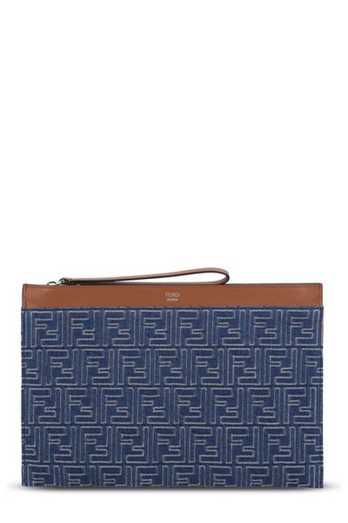 Fendi FF Medium Flat Pouch