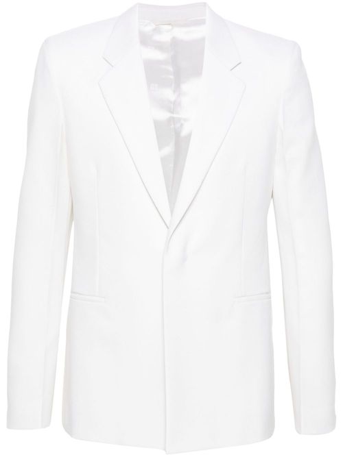 Notched-lapel blazer - Neutrals
