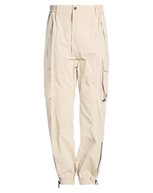 Man Pants Beige Size 30 Cotton, Elastane