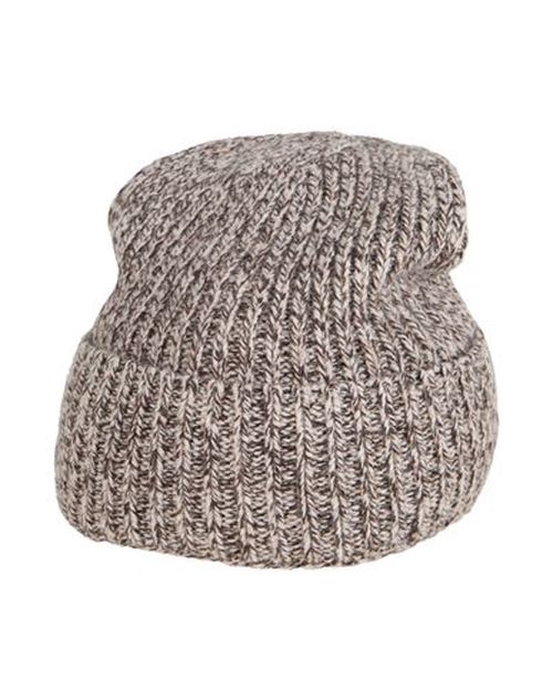 Man Hat Dark brown Size ONESIZE Wool, Polyamide