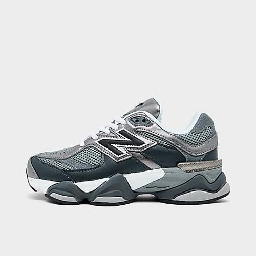 Girls' Big Kids 9060 Casual Shoes in Neptune Grey/Truffle