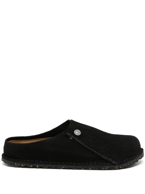 Zermatt Premium suede slippers - Black