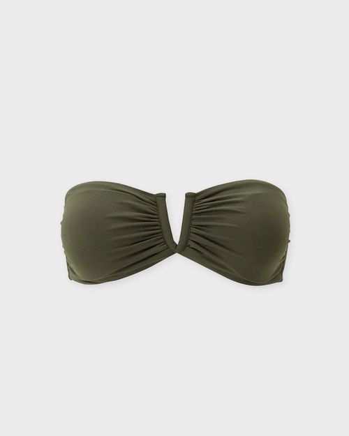 Melissa Odabash Bikini Top Alba Olivgrön