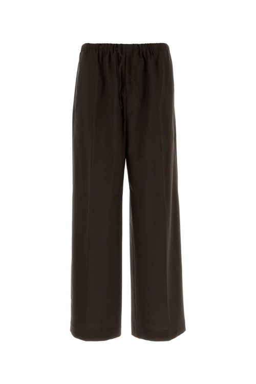 Dark Brown Cotton Pant