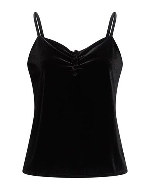 Odì Odì Woman Top Black Size S Polyester, Elastane