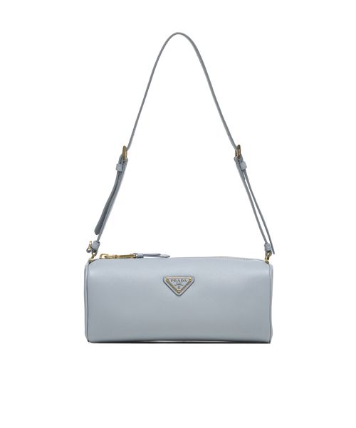 Zippered shoulder bag