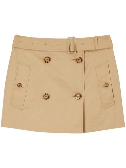 - Cotton Mini Skirt