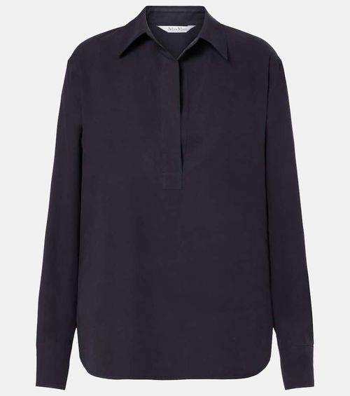 Mirko silk crêpe blouse