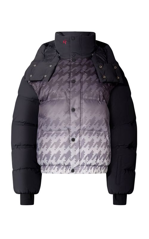 Moment Houndstooth Down Ski Jacket