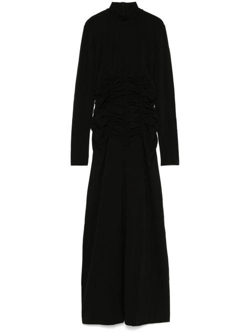 Black Dress with ruffles