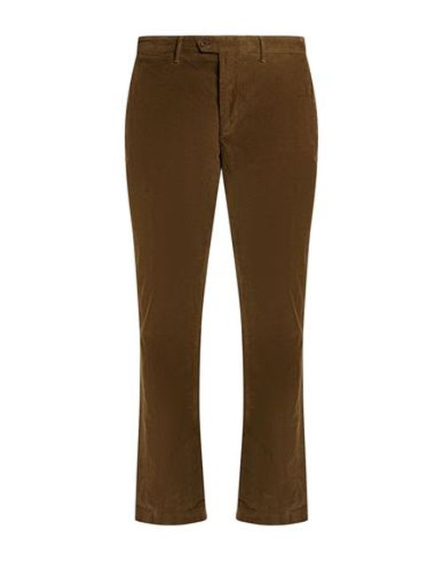 Man Pants Light brown Size 38 Cotton, Elastane