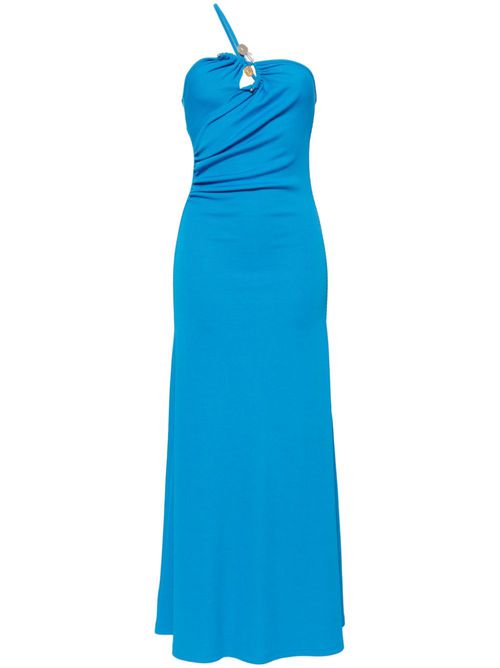 Concave stone cami dress - Blue