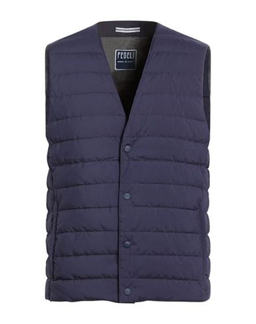 Man Vest Navy Size 40 Polyester