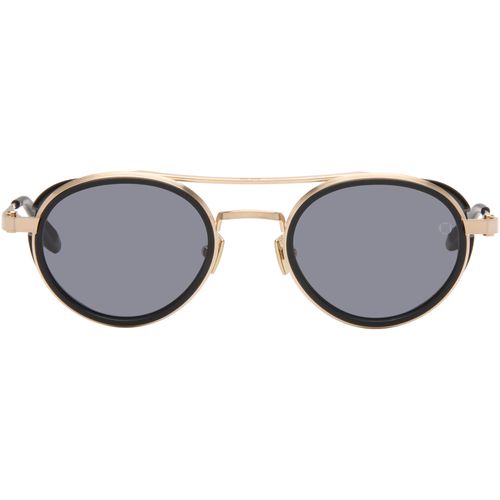 Gold & Black Astria Sunglasses