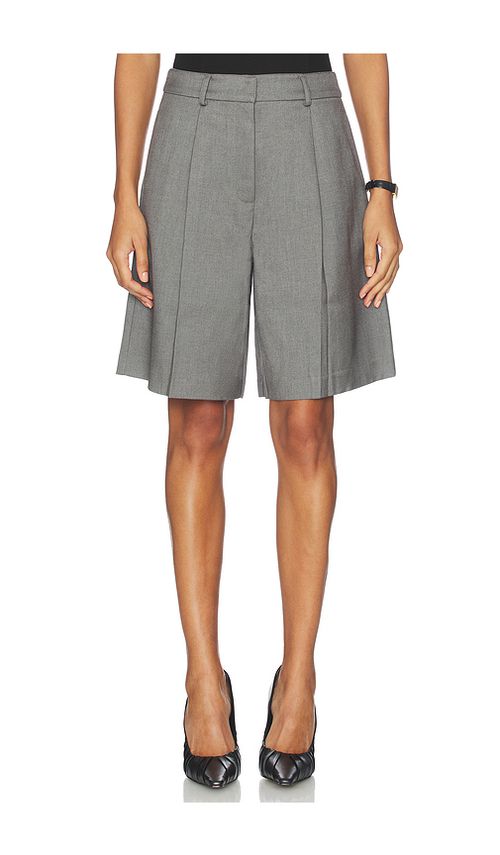 ASTR the Label Quillie Shorts in Grey. - S also in