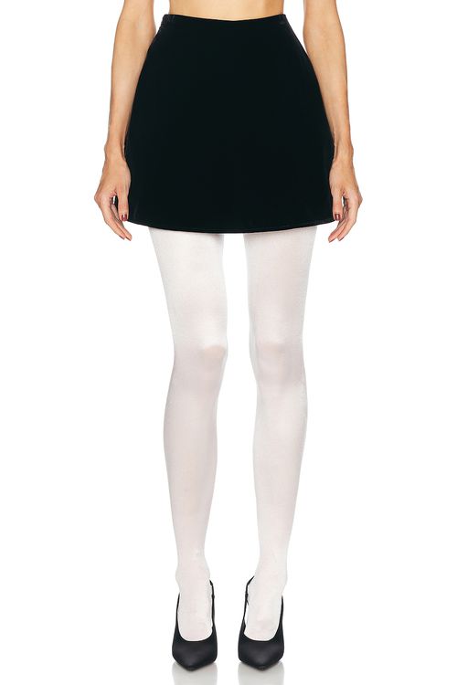 Sid Neigum Worlds Blackest Mini Skirt in Black - Black.  6 also in