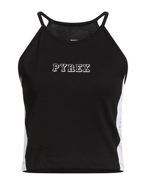 Woman Tank top Black Size M Cotton