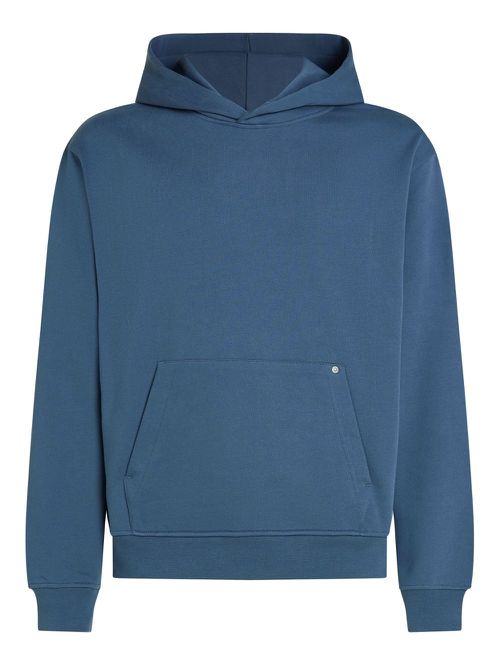 Karl Lagerfeld Jeans logo-patch hoodie - Blue