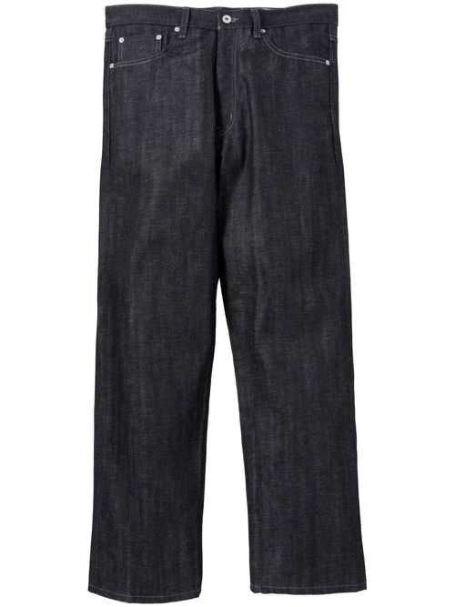 Straight-leg jeans - Black