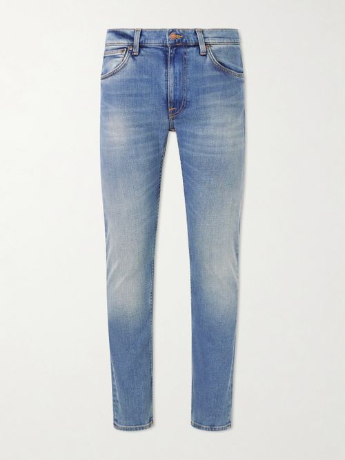 Lean Dean Slim-Fit Tapered Organic Stretch-Denim Jeans