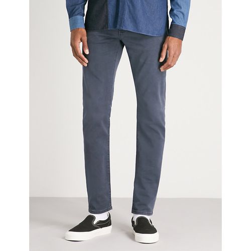 Mens Forever Black Lou Straight Stretch-denim Jeans 3132