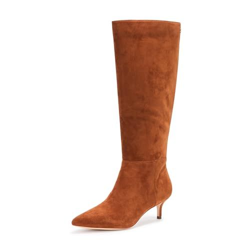 Lauren Ralph Lauren Women's McKay Suede Tall Boot Heel