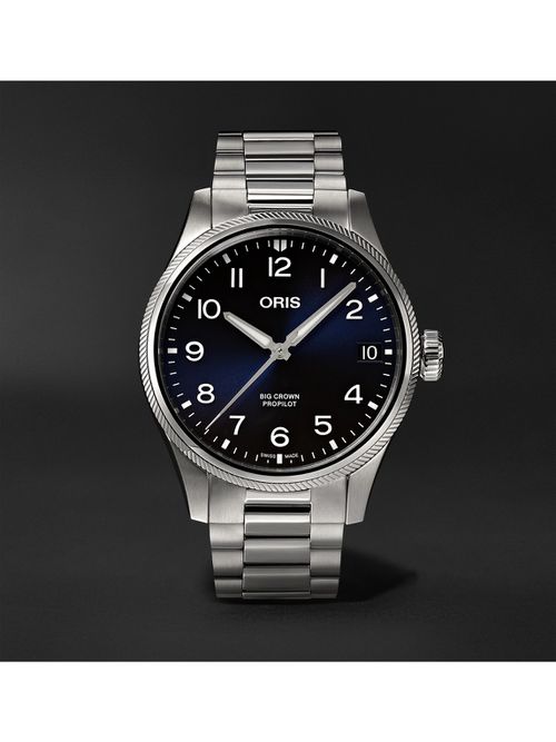 Big Crown ProPilot Big Date Automatic 41mm Stainless Steel Watch, Ref. No. 01 751 7761 4065-07 8 20 08P - Men - Blue - one size