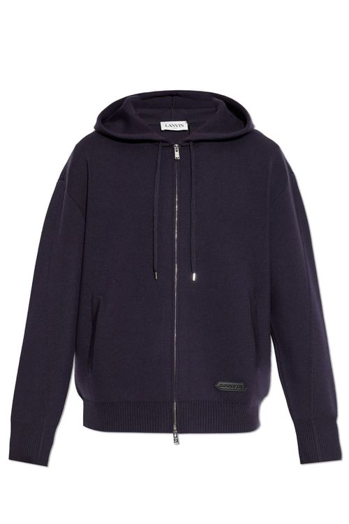 Zip-up Drawstring Hoodie
