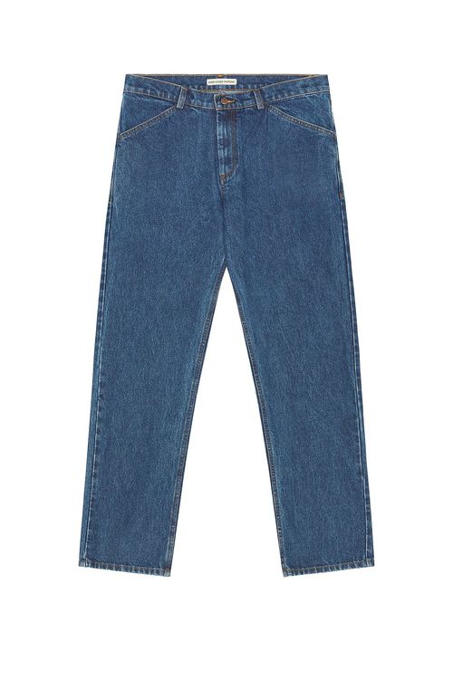 Every Other Thursday 4 Pocket Denim Pants in Mid Wash - Blue.  36 also in 28, 30