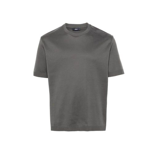 Cotton and Silk T-Shirt — Gray