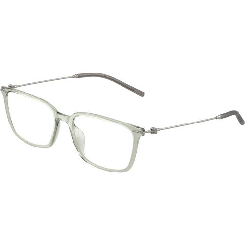 Moncler Unisex Moncler ME3004D 5016 Optical frames Injected Green Transparent Squared Norma