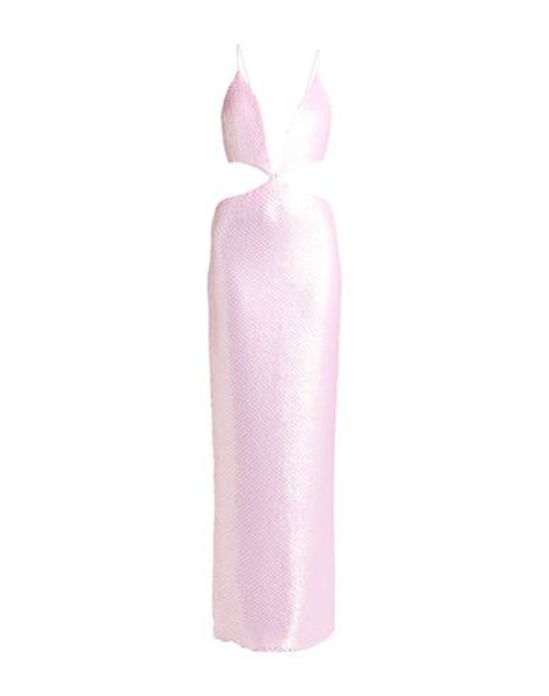 Mônot Woman Maxi dress Pink Size 2 Viscose